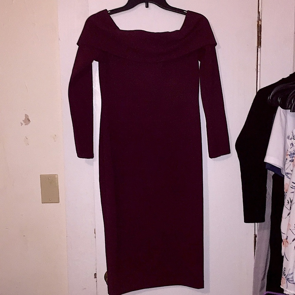 Off-shoulder dress